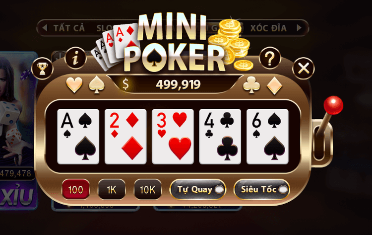Mini poker là tựa game gì?